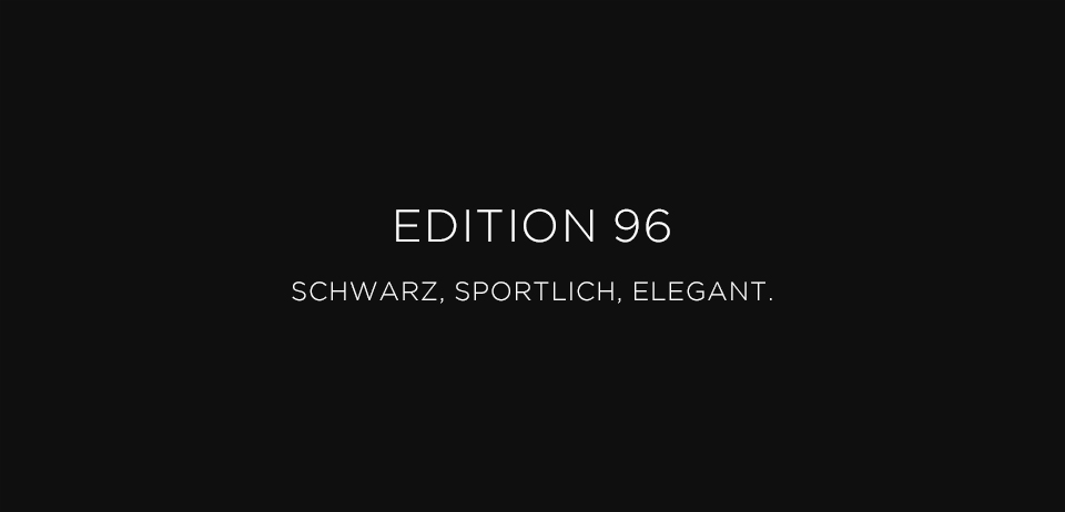 Schwarz, sportlich, elegant