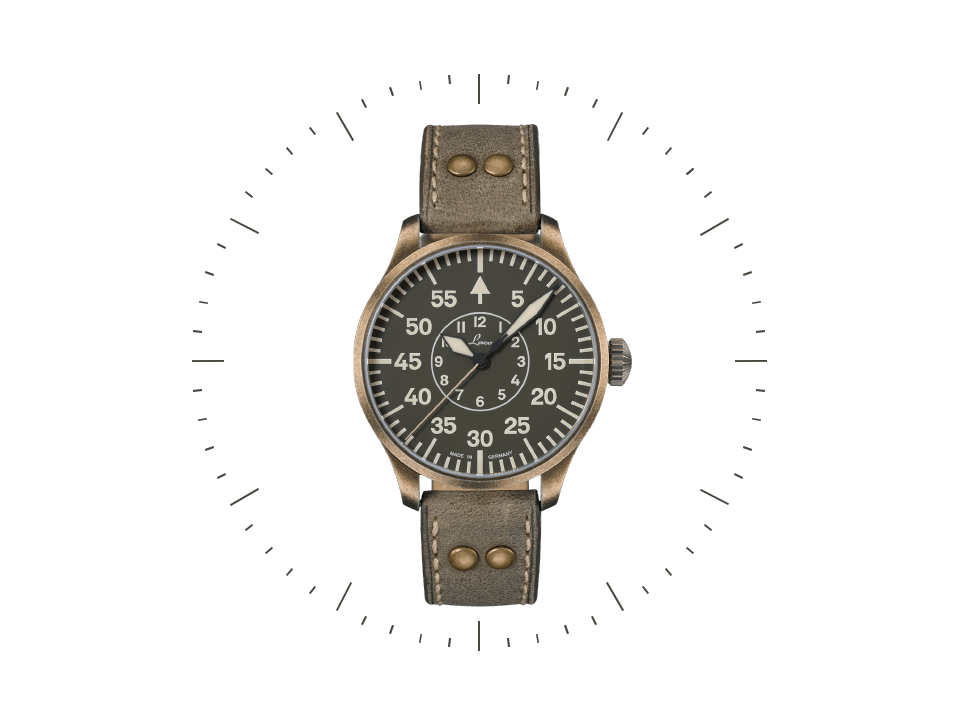 Aachen Oliv – Laco Fliegeruhr