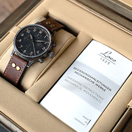 Laco M nchen Flieger Cronograph Limited Edition
