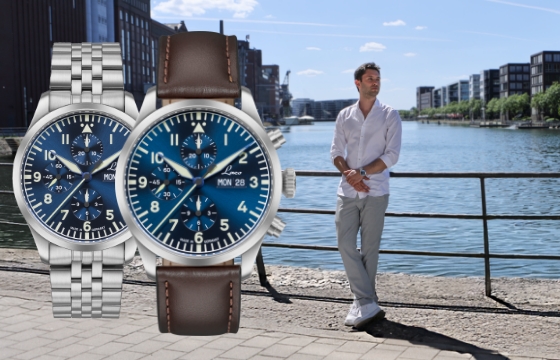 Laco Chronographen Kiel 2 blau
