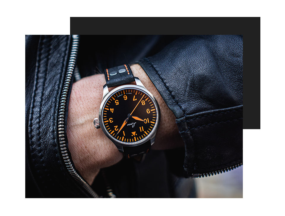 Neapel meets Palmero Laco pilot watches