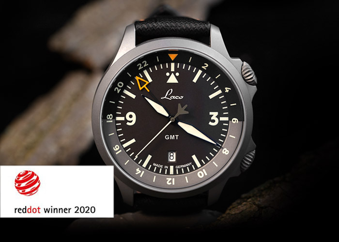 Премия Red Dot Award - Laco GMT Fliegeruhren