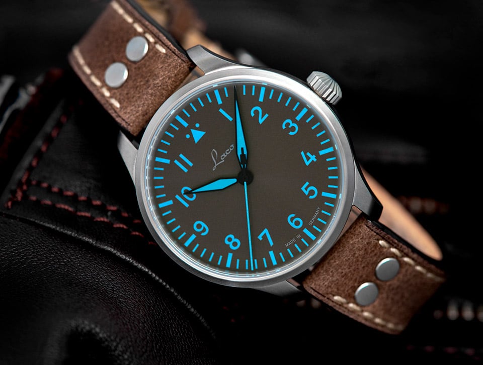 Superluminova C1 Blue Line - Laco Fliegeruhren