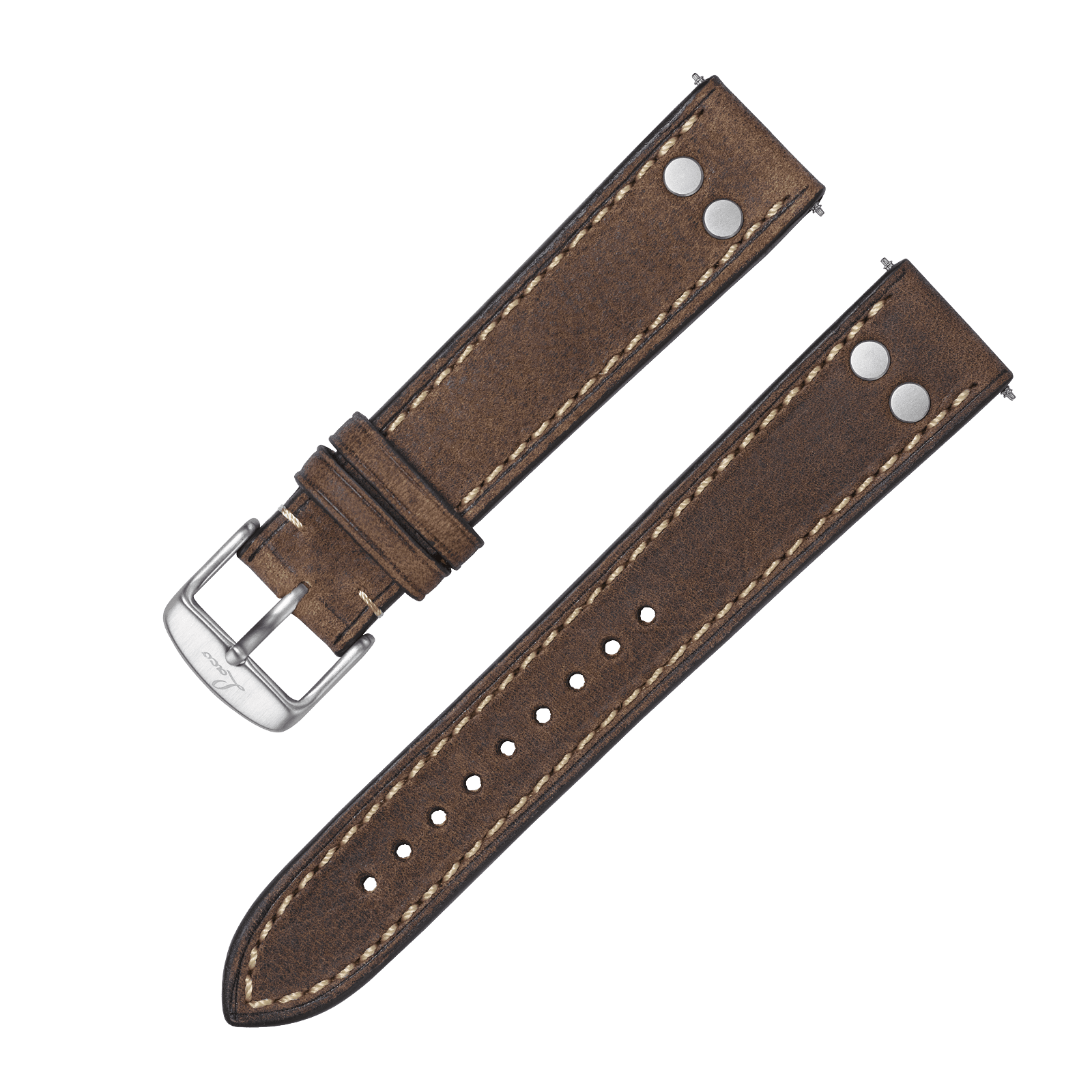 pilot strap brown vintage