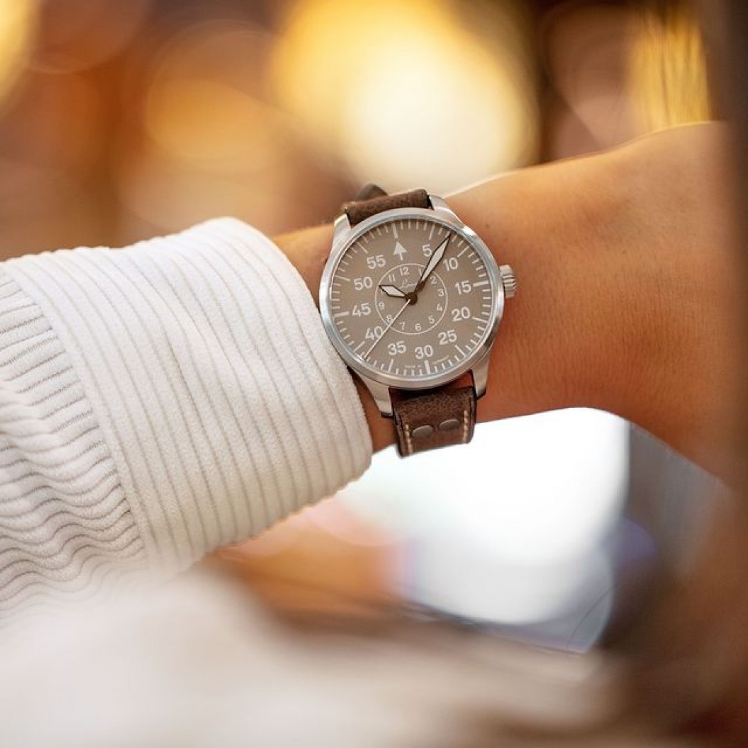 PILOT WATCHES BASIC - AUGSBURG TAUPE 

The model Augsburg Taupe is provided with the view of the Laco 21 automatic calibre, which is based on the Miyota 821A. The calf leather strap lends the watch its unmistakable sporty-elegant character. On the back is the engraved serial number of the Limited Edition.

laco1925 #lacowatch #laco1925 #mylacotime #laco #madeingermany #uhren #germanmade #wristshot #watchesoftheday #watchcollection #ootd #potd #lookbook #dailywatch #watchgeek #timepiece #flieger #aviatorwatch #pilotlife #pilotwatch #pilotlife #fliegeruhr #lacopilot #lacoflieger #watchlover #wristshot #watchesoftheday #watchcollection #watches #watchfam