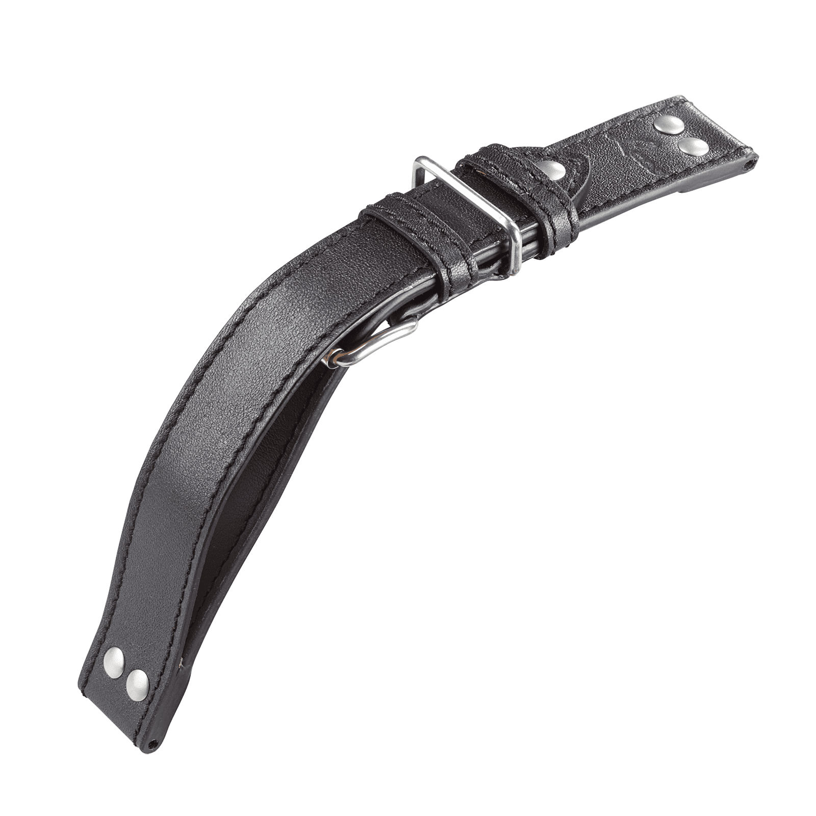 Pilot leather strap black