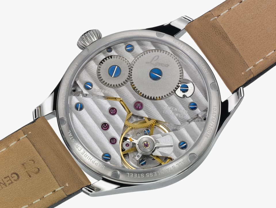 Marineuhren von Laco – Rückseite