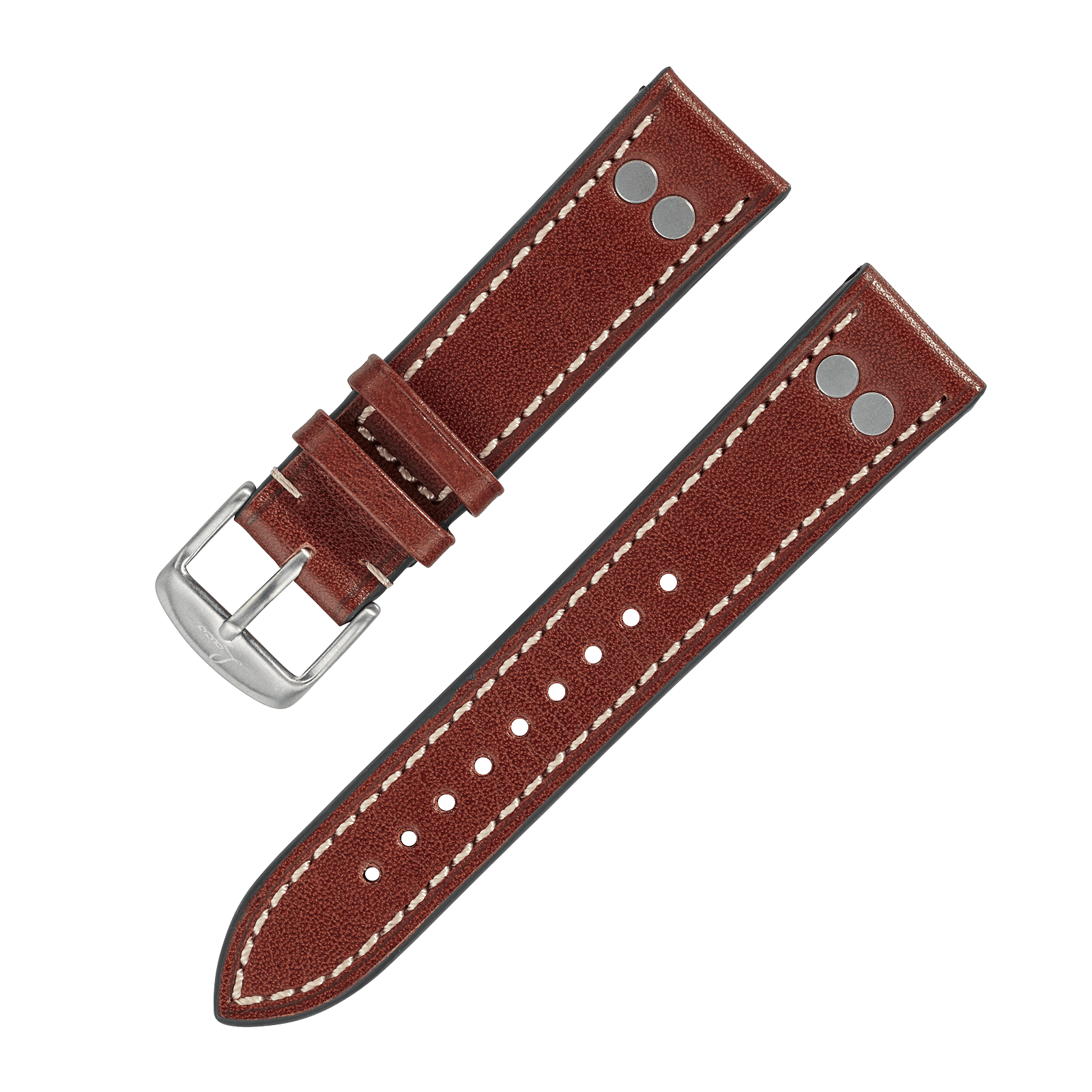 Pilot strap brown XL 18 mm