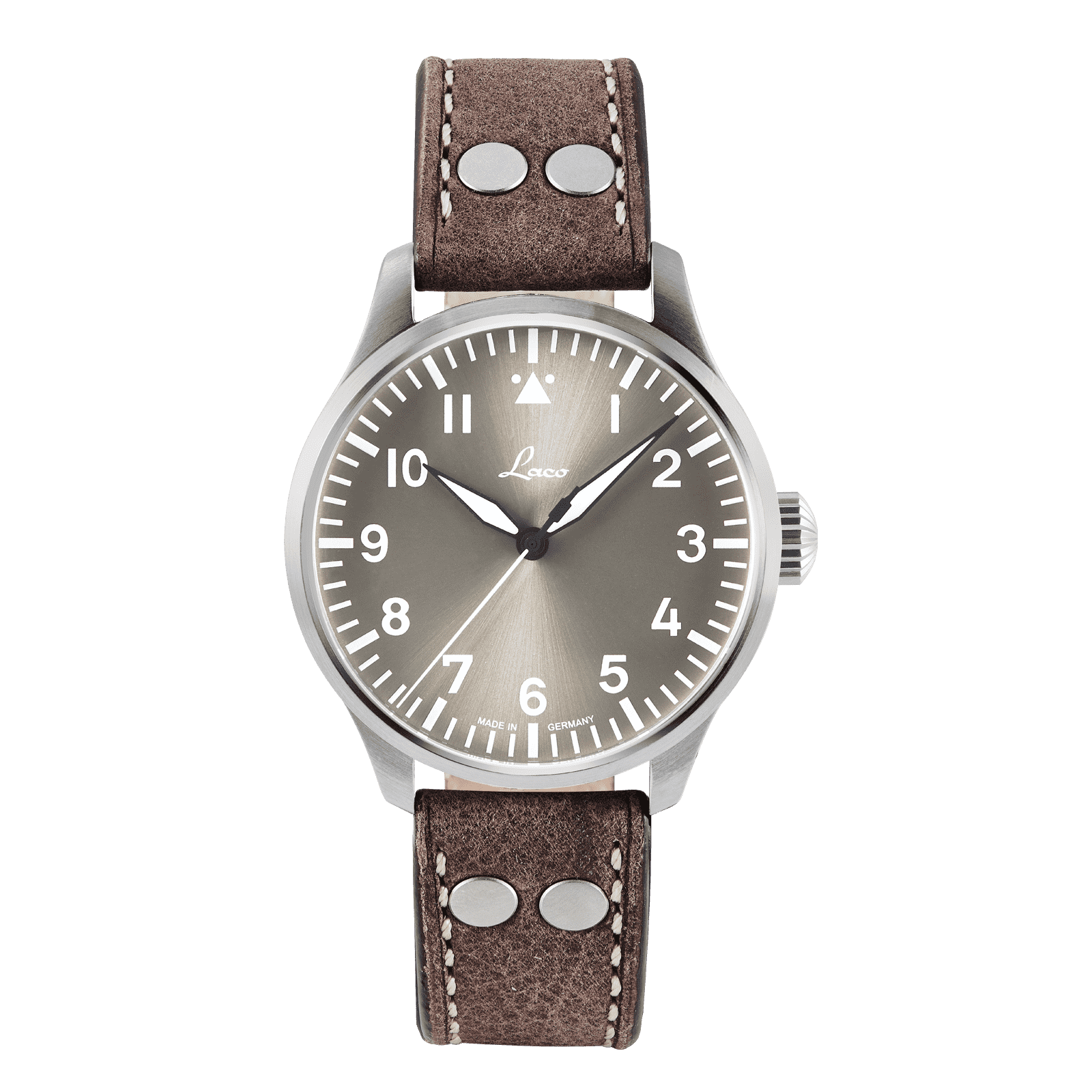 Laco Uhrenmanufaktur Augsburg Taupe 42
