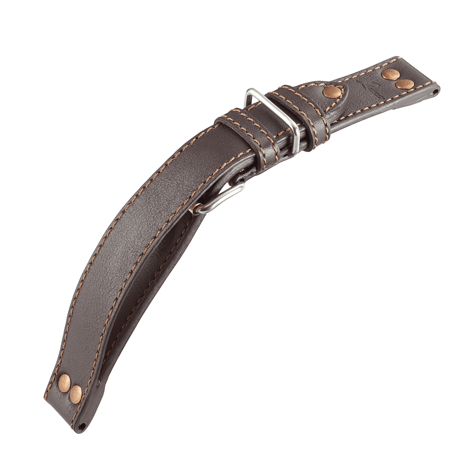 Pilot leather strap 22mm