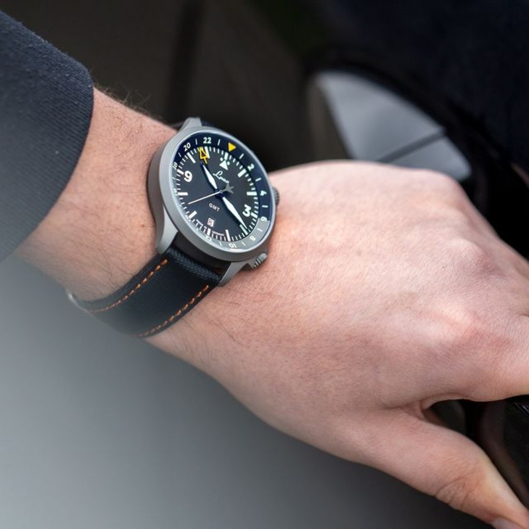 PILOT WATCHES SPECIAL MODELS - MODEL FRANKFURT GMT SCHWARZ

The “Frankfurt GMT“ allows a second time zone to be displayed by the 24-hour hand and the rotating bezel on the inside. The bezel can be adjusted using the second crown. The striking stainless steel case with an instrument look has a dark, sandblasted finish, inspired by the original Laco pilot watches, and is equipped with additional magnetic field protection.

laco1925 #laco1925 #mylacotime #madeingermany #laco #lacowatch #timepiece #lacopilot #pilotwatch #pilotlife #fliegeruhr #watchgeek #pilot #dailywatch #watchesoftheday #watches #watchlover #uhren #pilotuhr #Fliegerfriday #germanmade #potd #wristshot #watchcollection