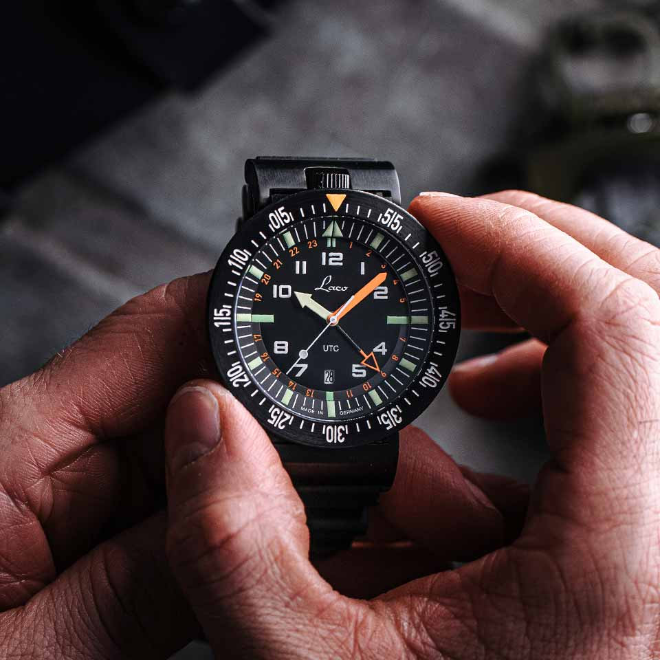 Laco Einsatzuhr Atacama Quarz UTC