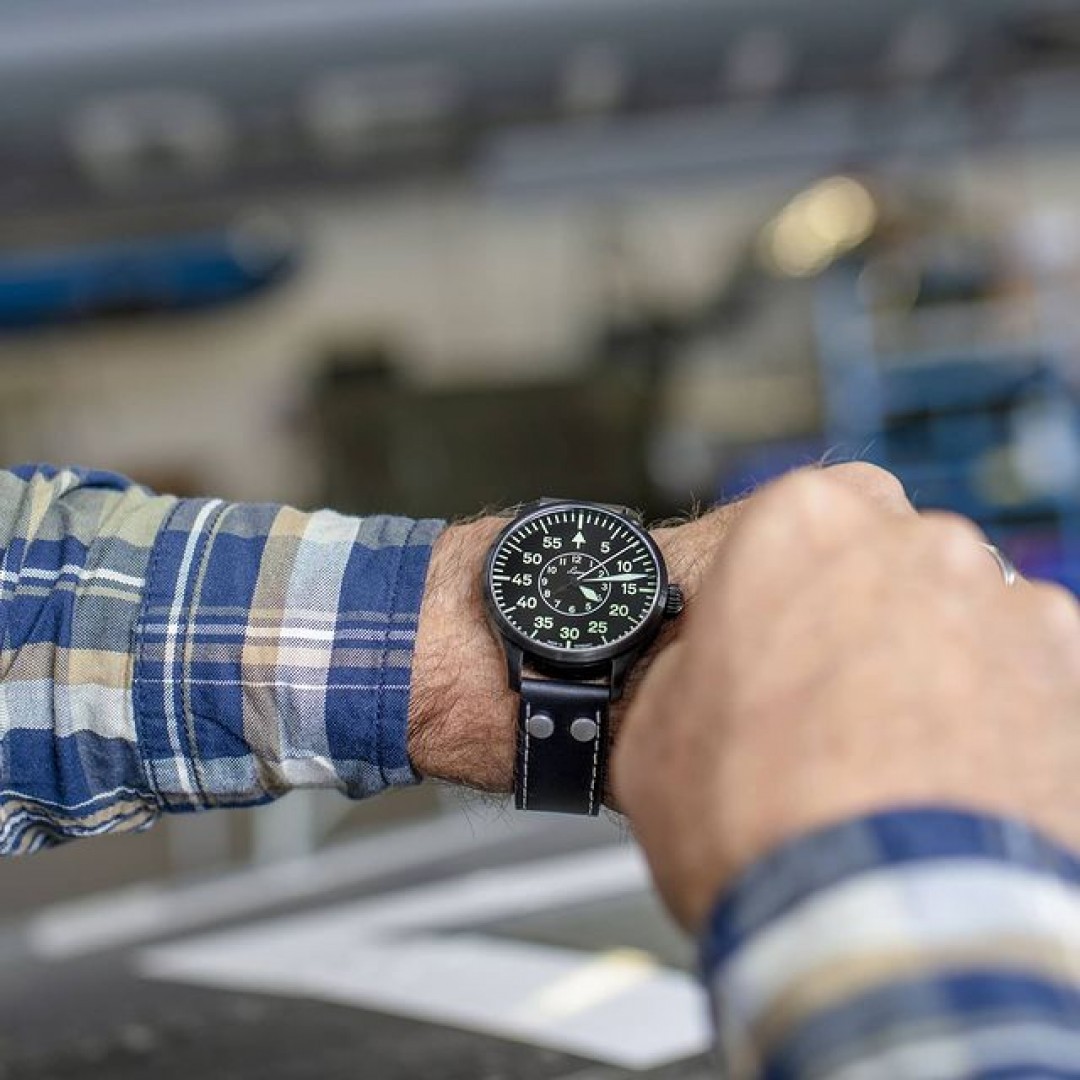 PILOT WATCHES BASIC - MODEL BIELEFELD

This watch has a dark PVD plated case and a black calf leather strap with rivets which perfectly fits the look. The used vintage leather makes every watch strap unique. Being a product of nature, it can present itself with color and structure variations.

laco1925 #lacowatch #mylacotime #laco1925#laco  #madeingermany #pilotwatch #fliegeruhr #pilot #uhren #pilotlife  #germanmade #watchesoftheday #lacopilot  #aviatorwatch #dailywatch #watchgeek #timepiece #watchlover #pilotuhr #watchesofinstagram #watches #watchfam #watchcollection