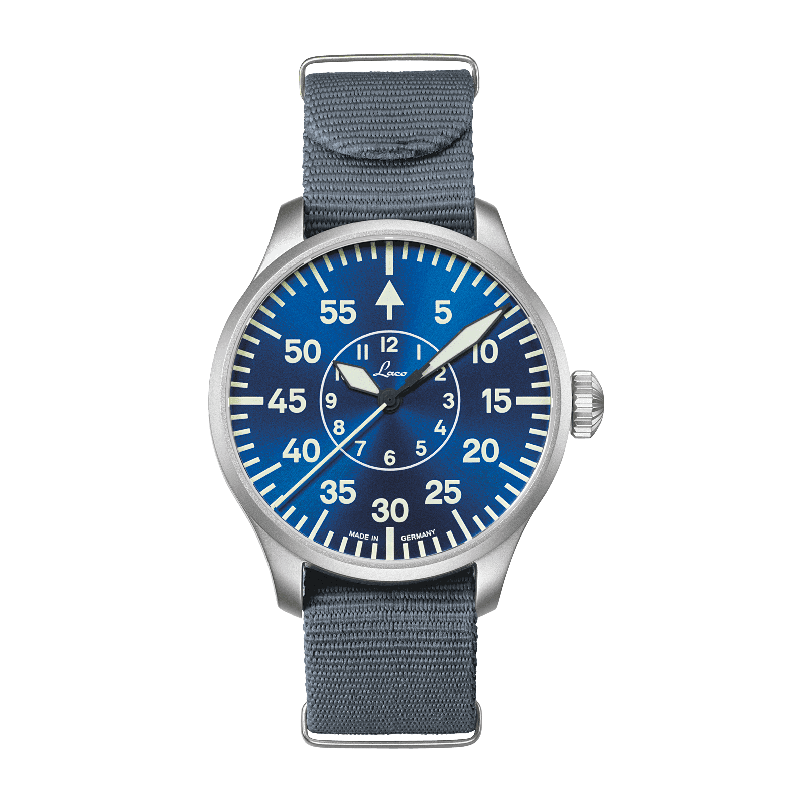 Laco Uhrenmanufaktur Aachen Blaue Stunde 42