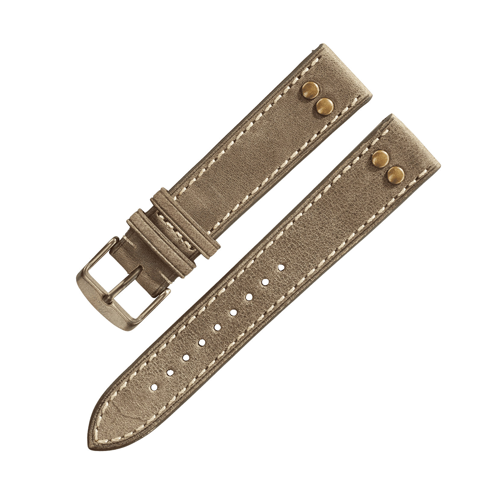 Lederband Oliv