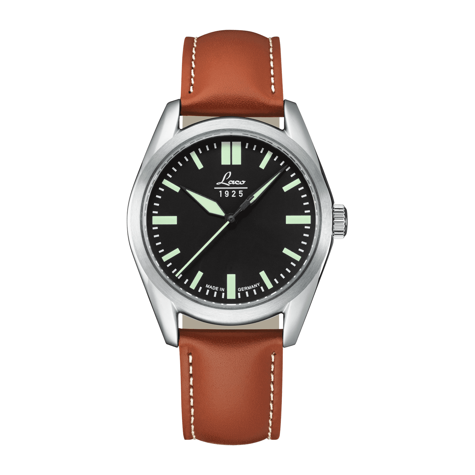 Laco Uhrenmanufaktur Marine 36 schwarz