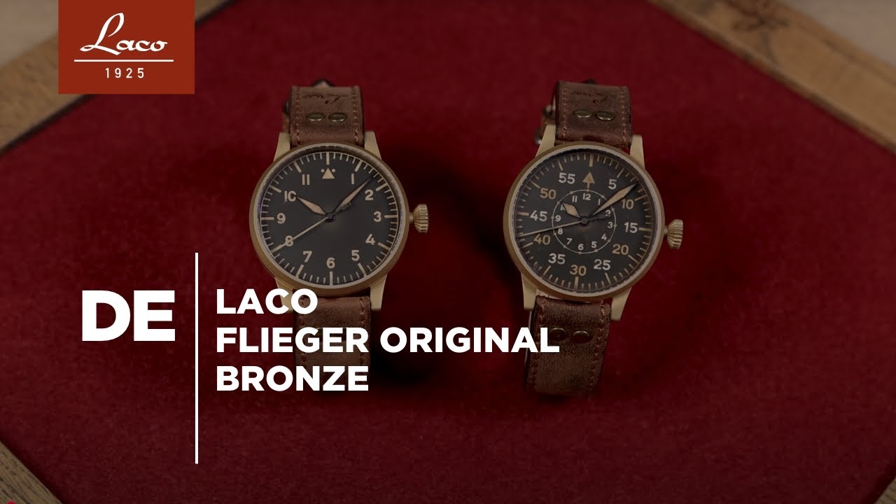 Laco Fliegeruhr Original Bronze