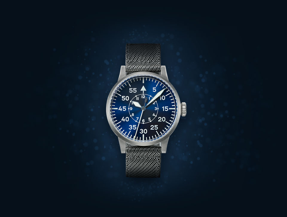 Laco Fliegeruhr Paderborn Blaue Stunde