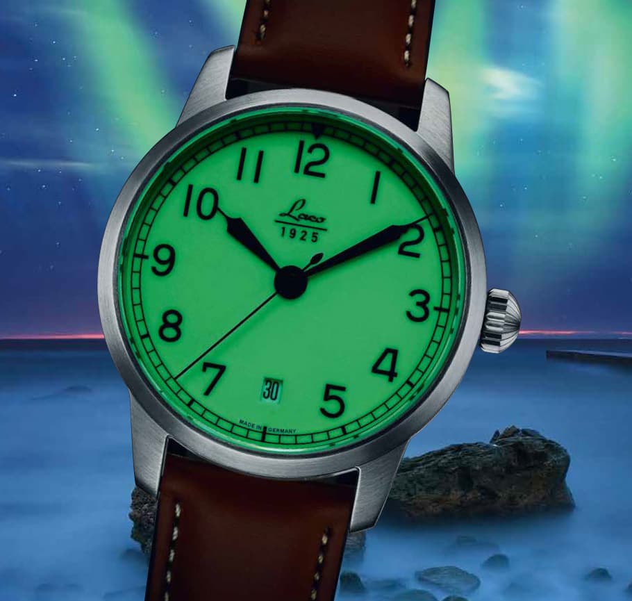 Laco Marineuhr Superluminova