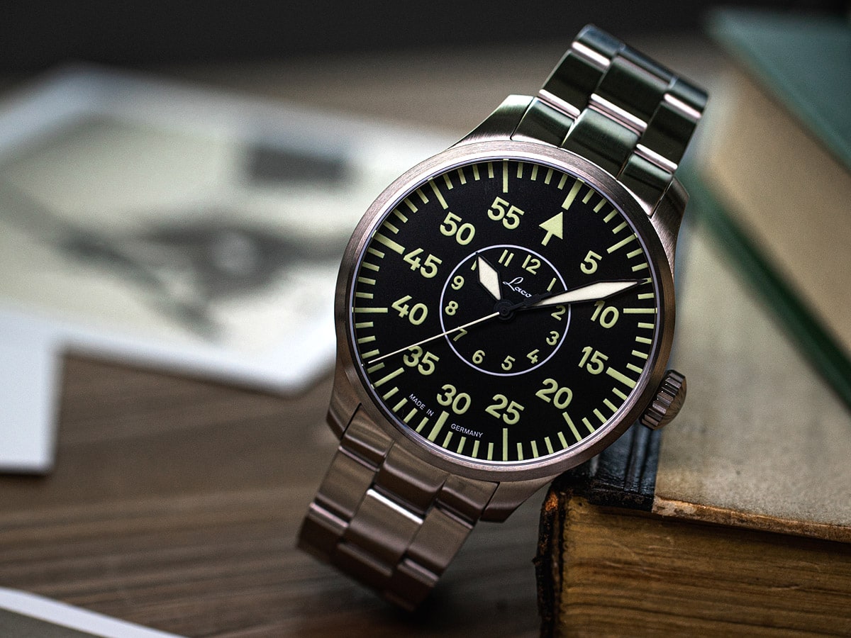 Zegarki Pilot BASIC marki Laco Watches | Model Aachen 39 MB