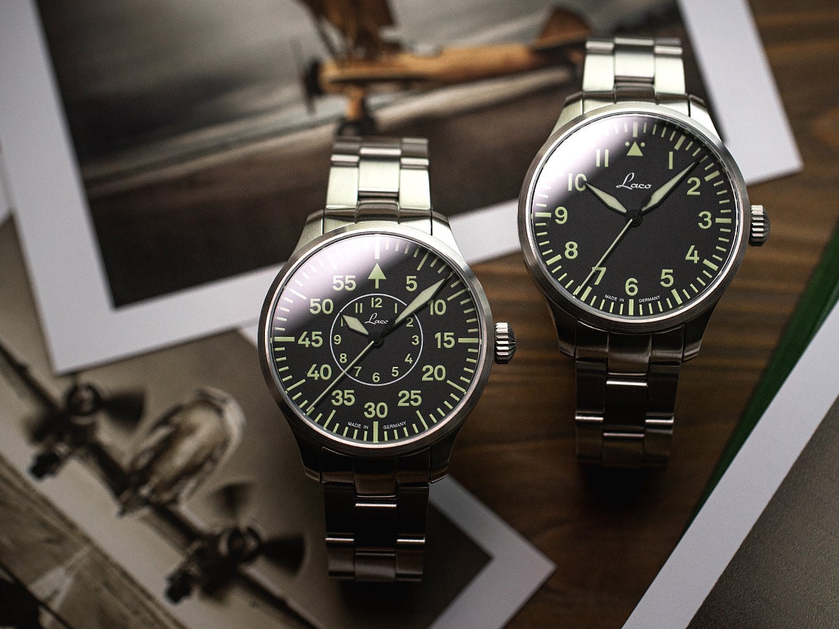 Laco PILOT Aachen39 自動巻パイロットウォッチ Pilot Watches BASIC by Laco Watches | Model Aachen 39
