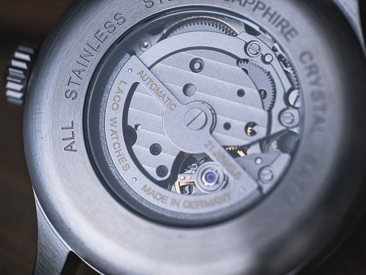 <美品!> Laco Navy Valencia 39mm 自動巻 Navy Zegarki Laco Watches | Model Valencia 39