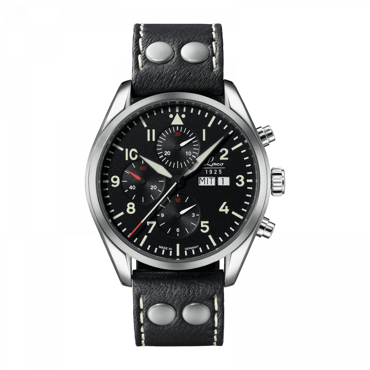 Chronographs by Laco Watches Model Monte Carlo