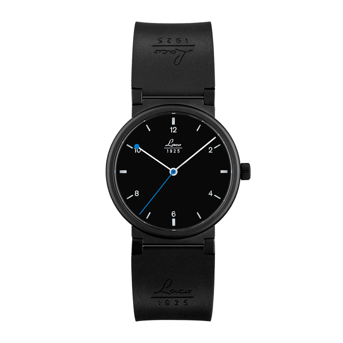 Black dial watch with blue hands WatchUSeek Watch Forums