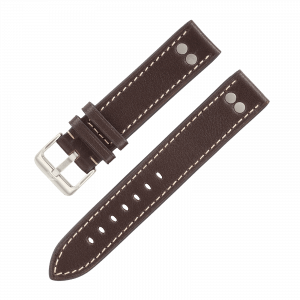  Pilot strap original darkbrown 18 mm