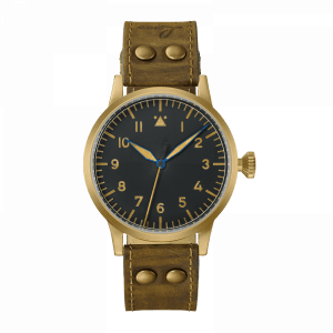 Orologio pilota originale Saarbrücken Bronzo