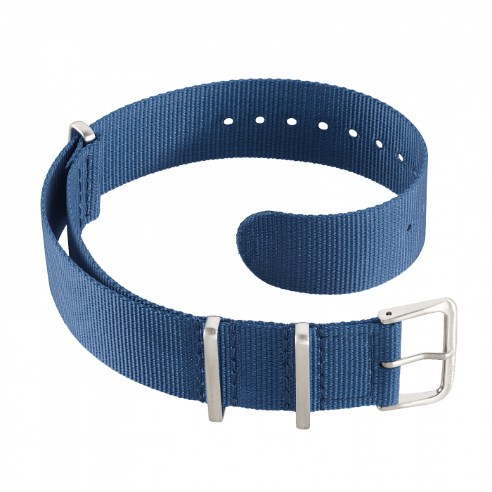 Watch straps Nato strap blue 20 mm