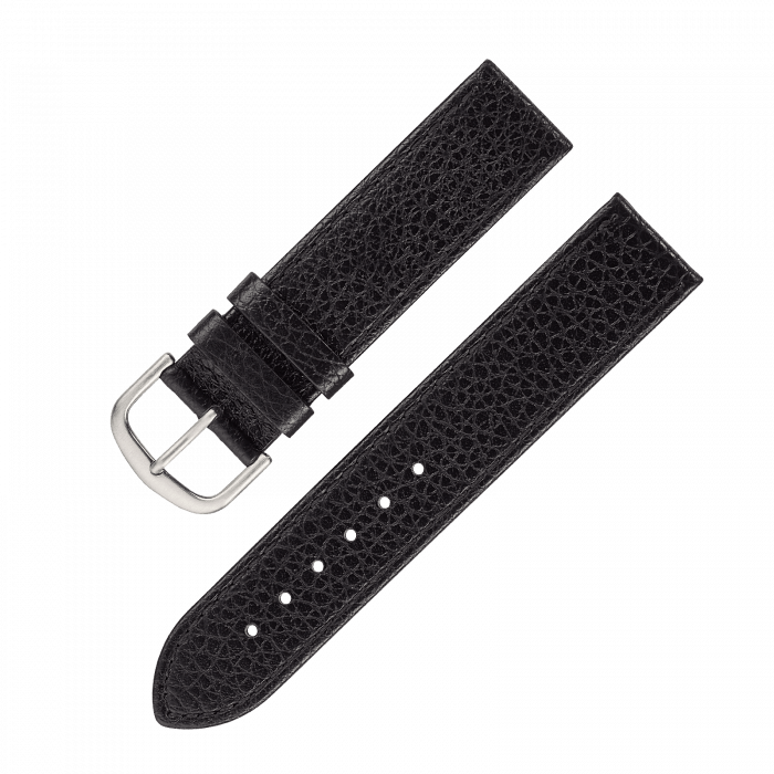 Uhrenarmbänder Lederband Classic schwarz