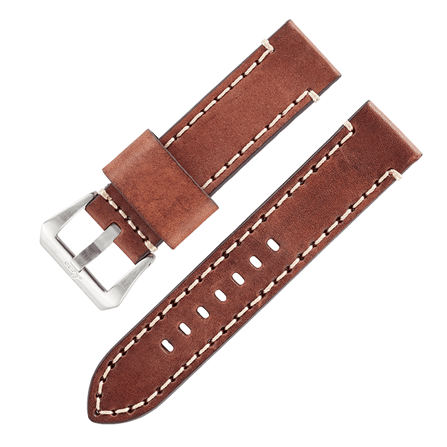 Watch straps Vintage leather strap "New York"