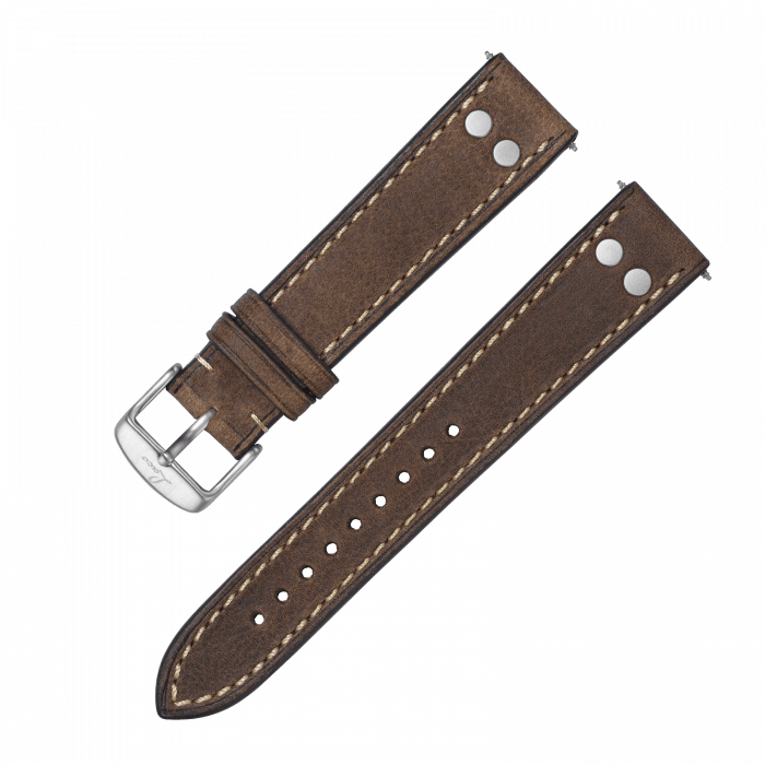 Watch straps pilot strap taupe