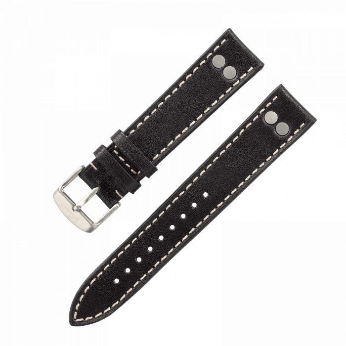 Uhrenarmbänder Fliegerband schwarz