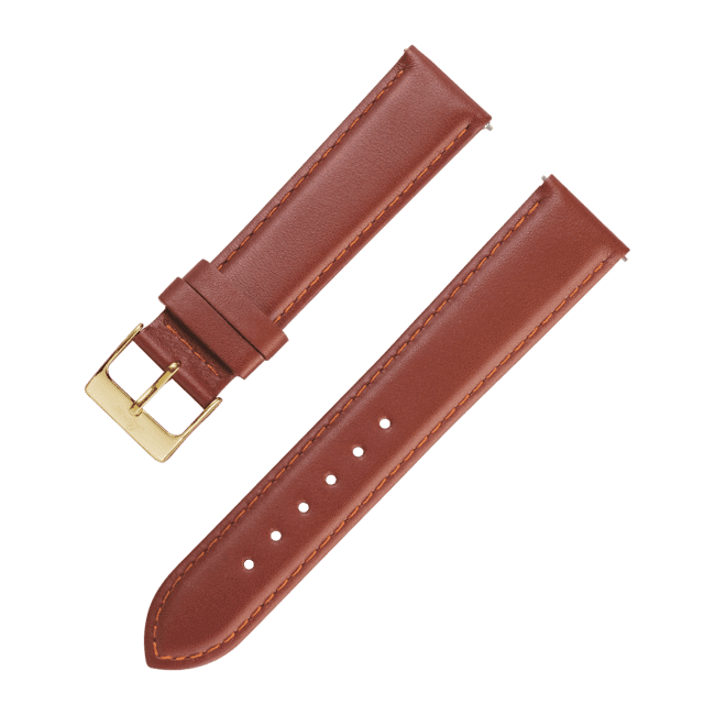 Lederband braun 20 mm