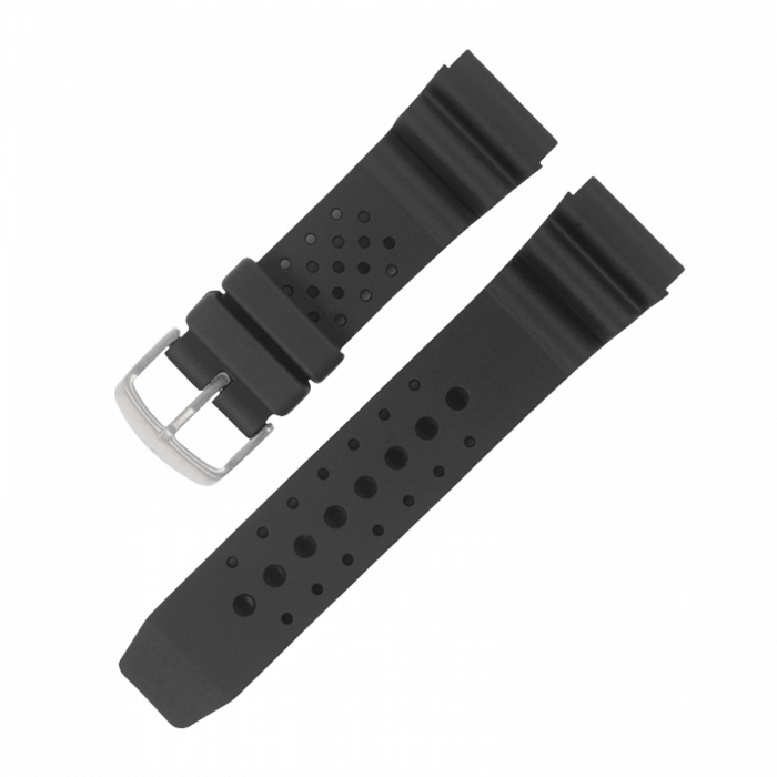  Rubber Armband "Tundra" 22 mm extra kurz