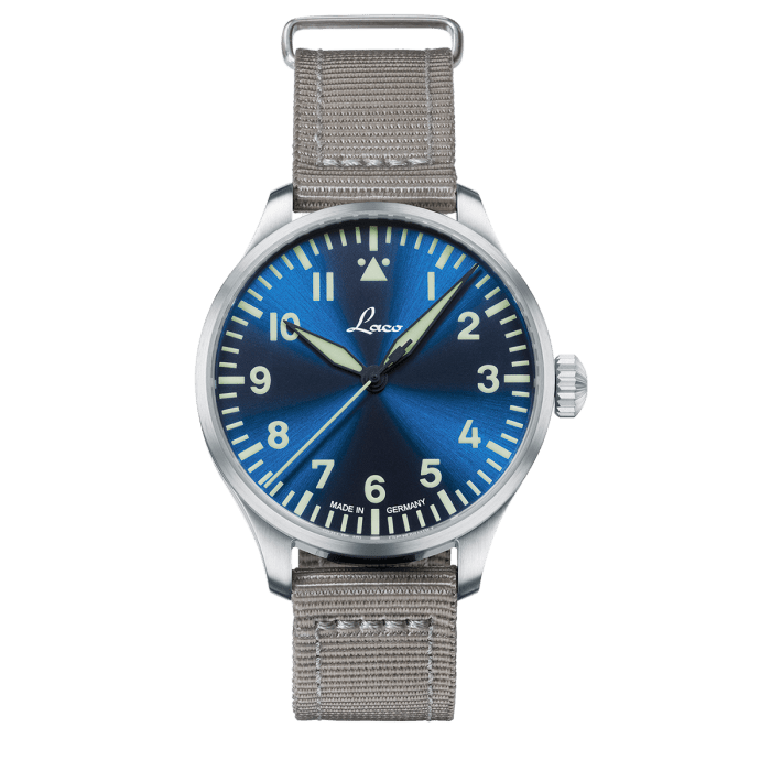 Fliegeruhr BASIS Augsburg Blaue Stunde 39