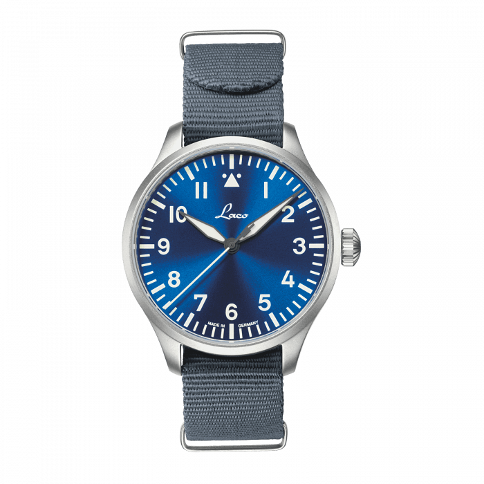 Fliegeruhr BASIS Augsburg Blaue Stunde 39