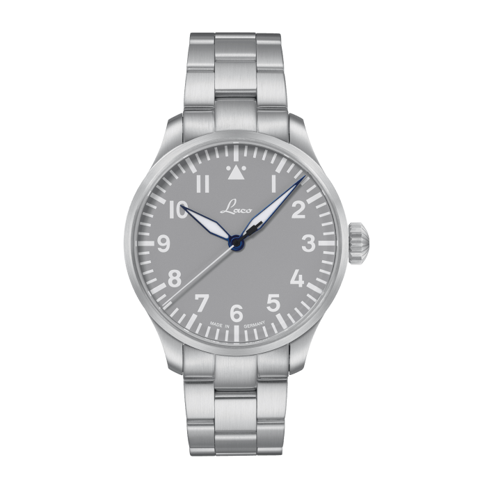 Fliegeruhr BASIS Augsburg Grau 42 MB