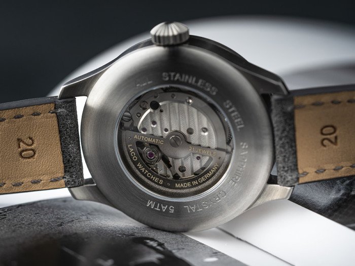 9. Bild von Fliegeruhr BASIS Aachen Grau 42
