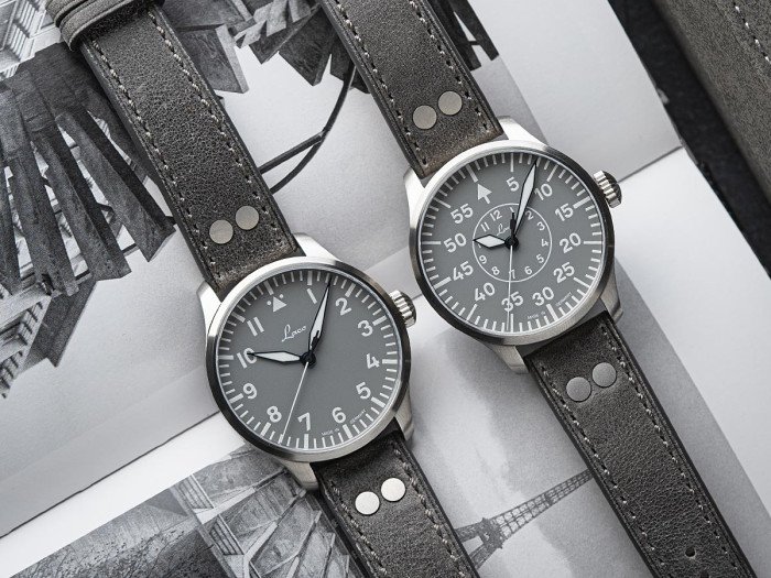 10. Bild von Fliegeruhr BASIS Aachen Grau 42