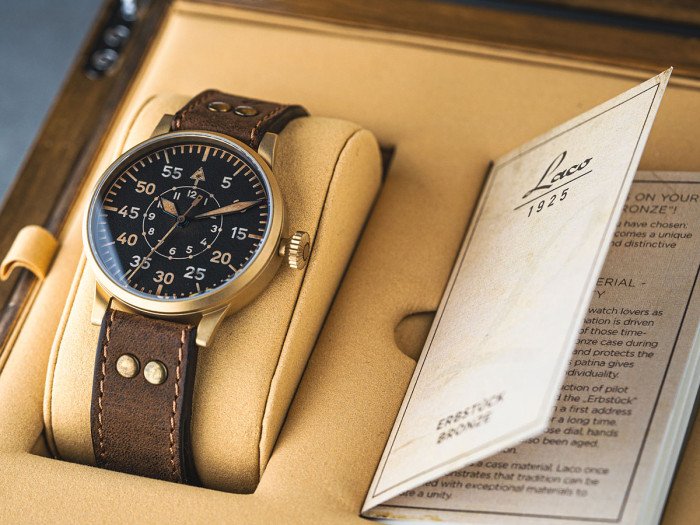 13. Bild von Fliegeruhr ORIGINAL Paderborn Bronze