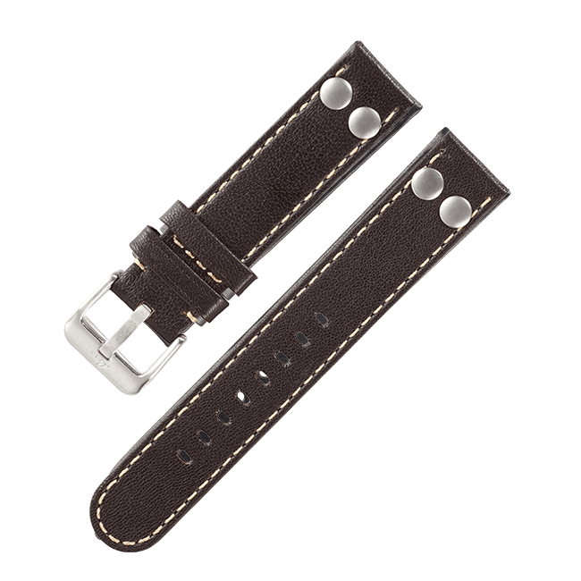 Fliegerband Original Dunkelbraun 18 mm