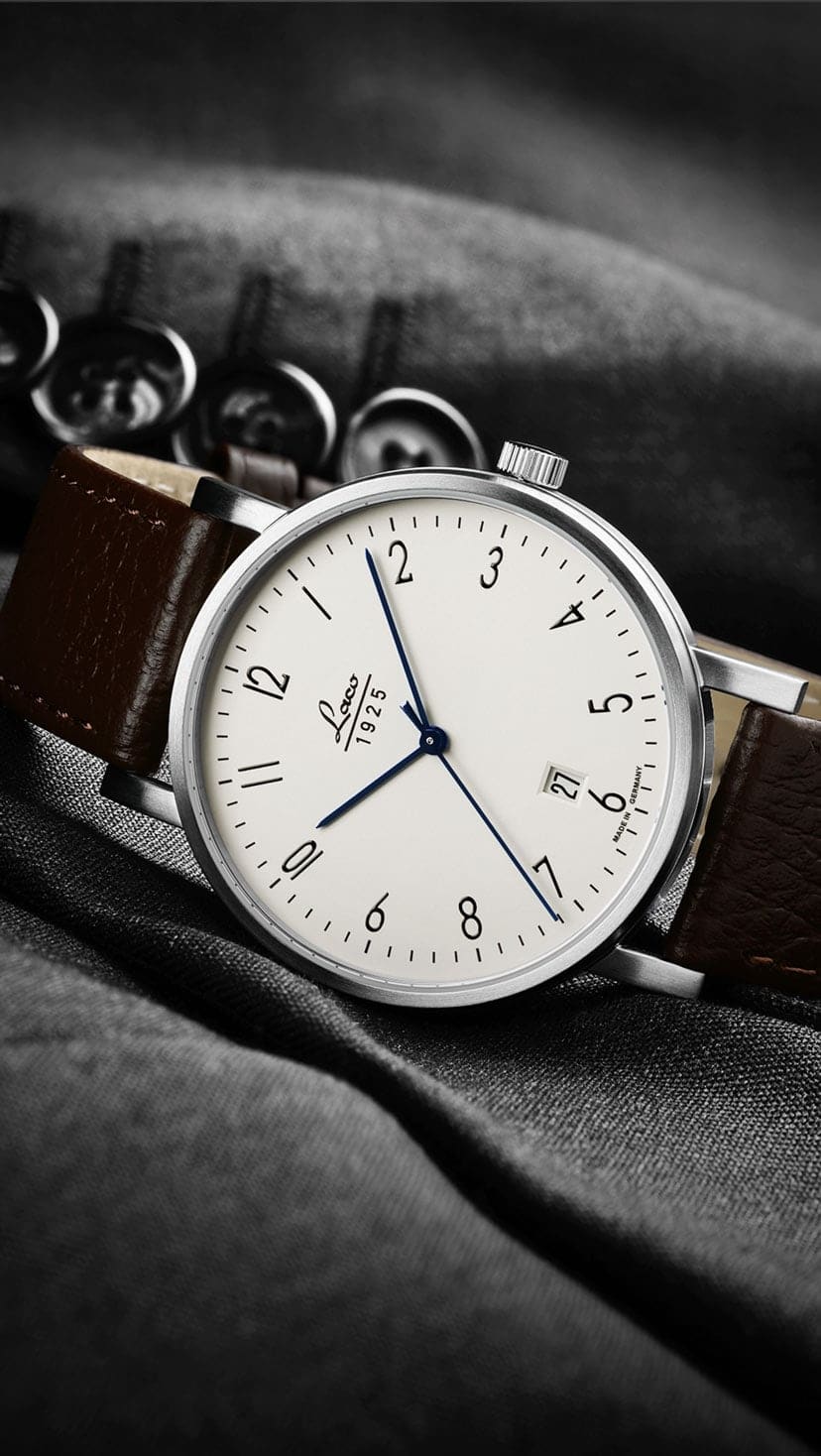 Klassische Uhren von Laco Uhren Modell Plauen 40