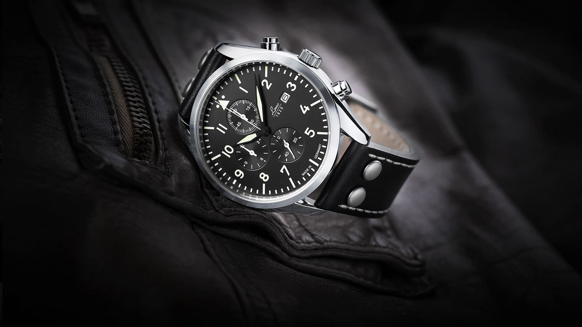 Chronographen von Laco Uhren Modell Trier