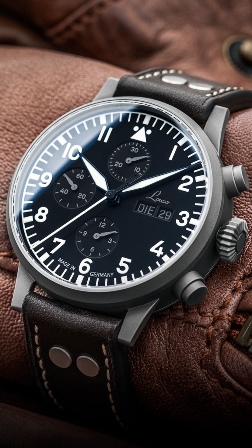 Chronographs by Laco Watches Model M nchen