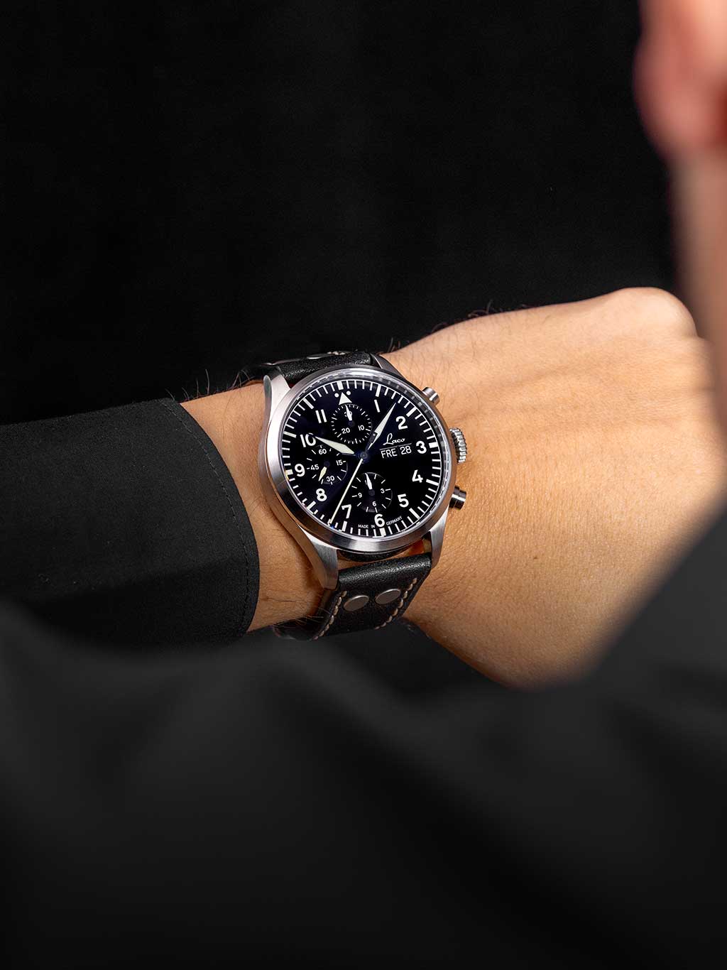 Laco kiel best sale chronograph