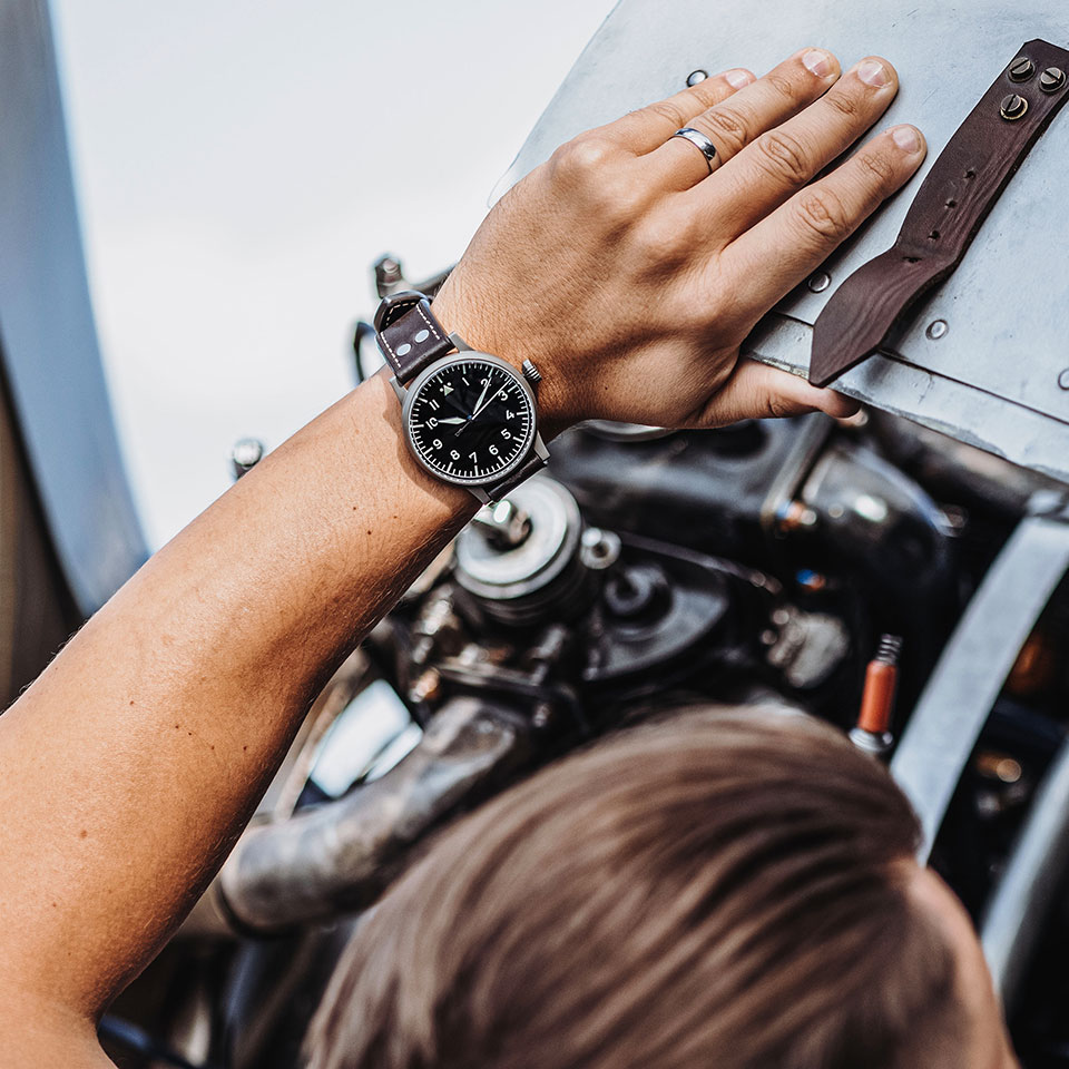 Montre Pilote Laco Originale Münster