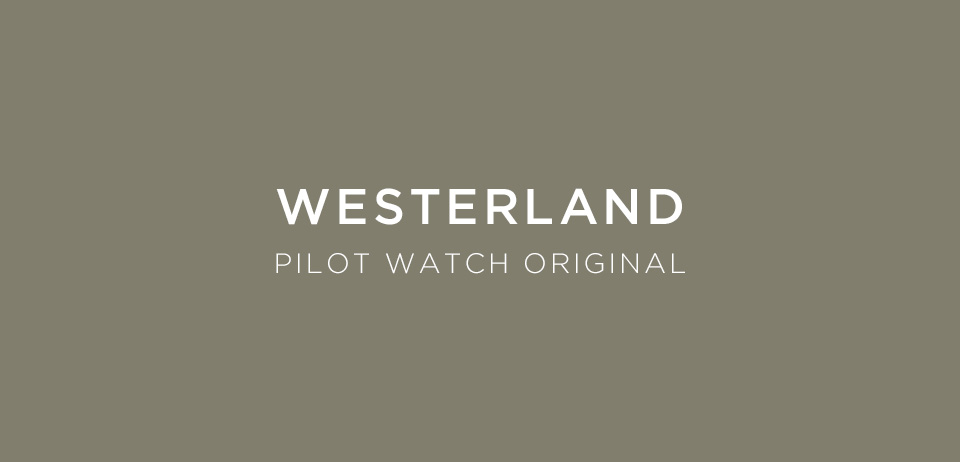 Orologio da pilota Laco originale Westerland